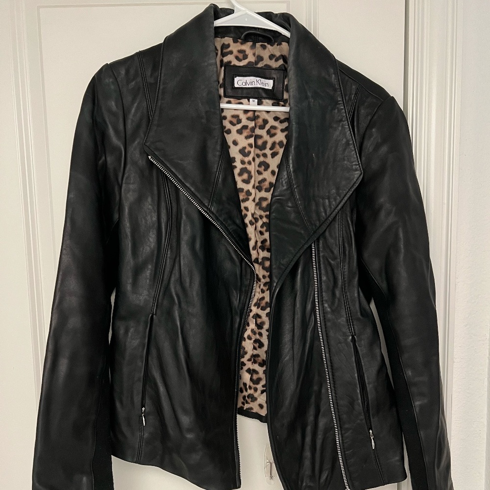 Calvin Klein Leather Jacket